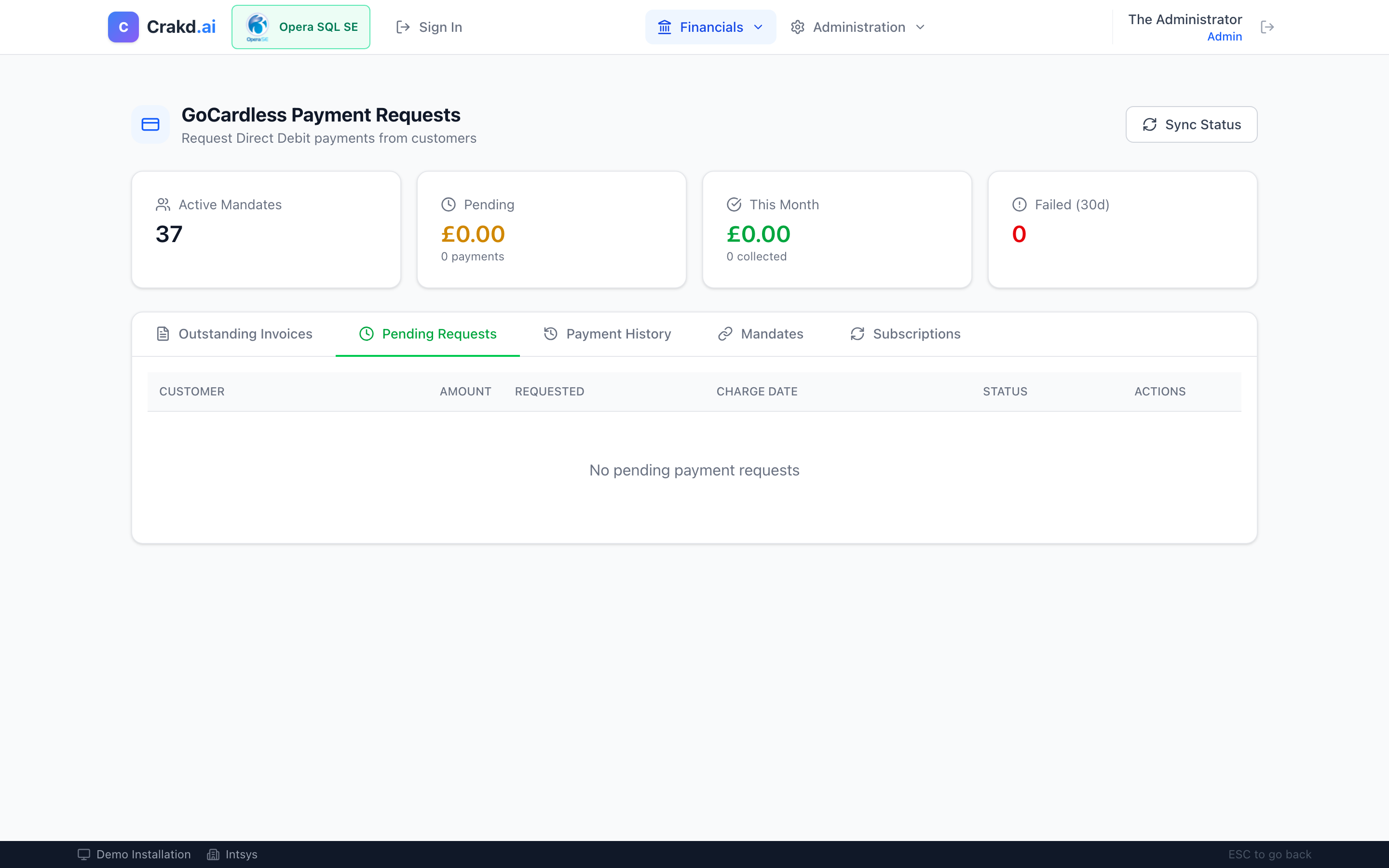Step 6: Pending Requests and History